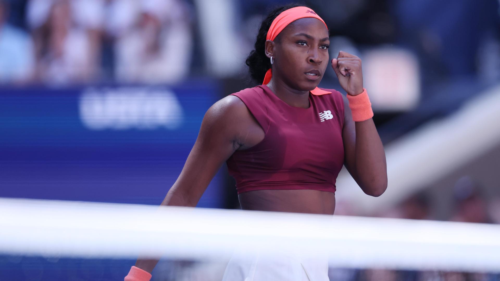 Coco Gauff cruises in straight-sets win at US Open