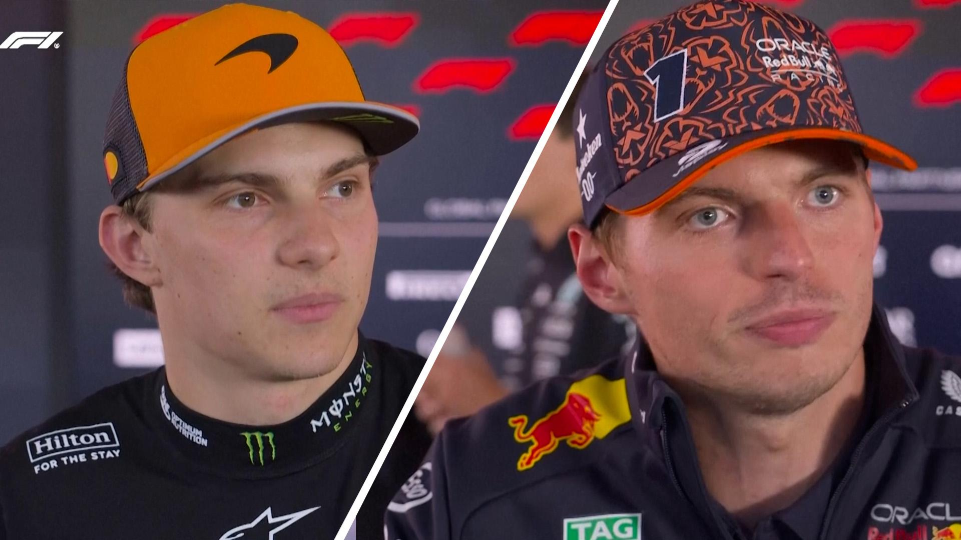 Oscar Piastri, Max Verstappen and more react to qualifying at the Dutch GP