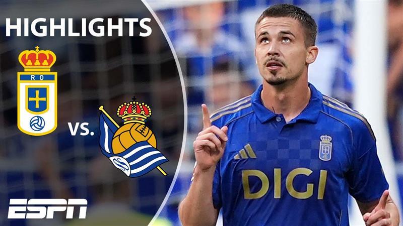Real Oviedo 1-0 Real Sociedad, LaLiga Highlights: Dendoncker seals win