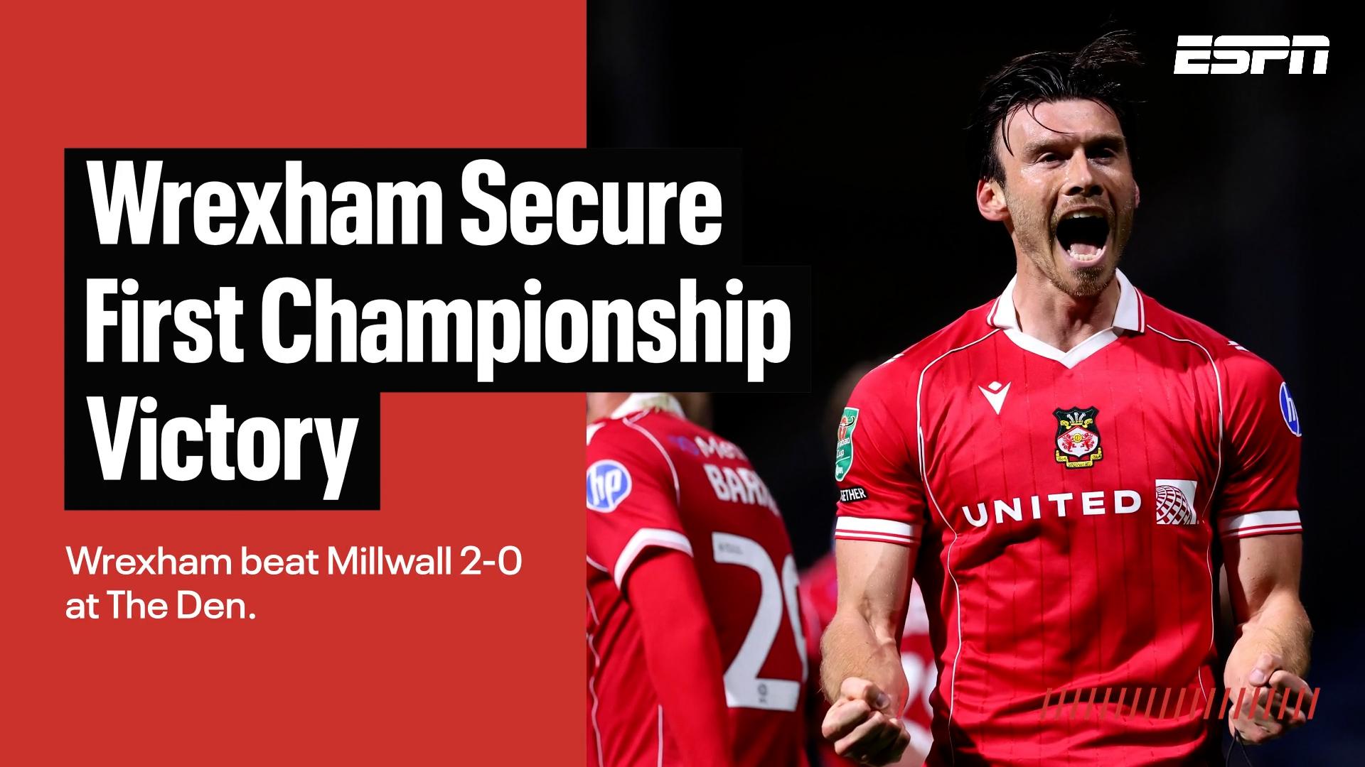 Millwall 0-2 Wrexham (Aug 30, 2025) Game Analysis - ESPN