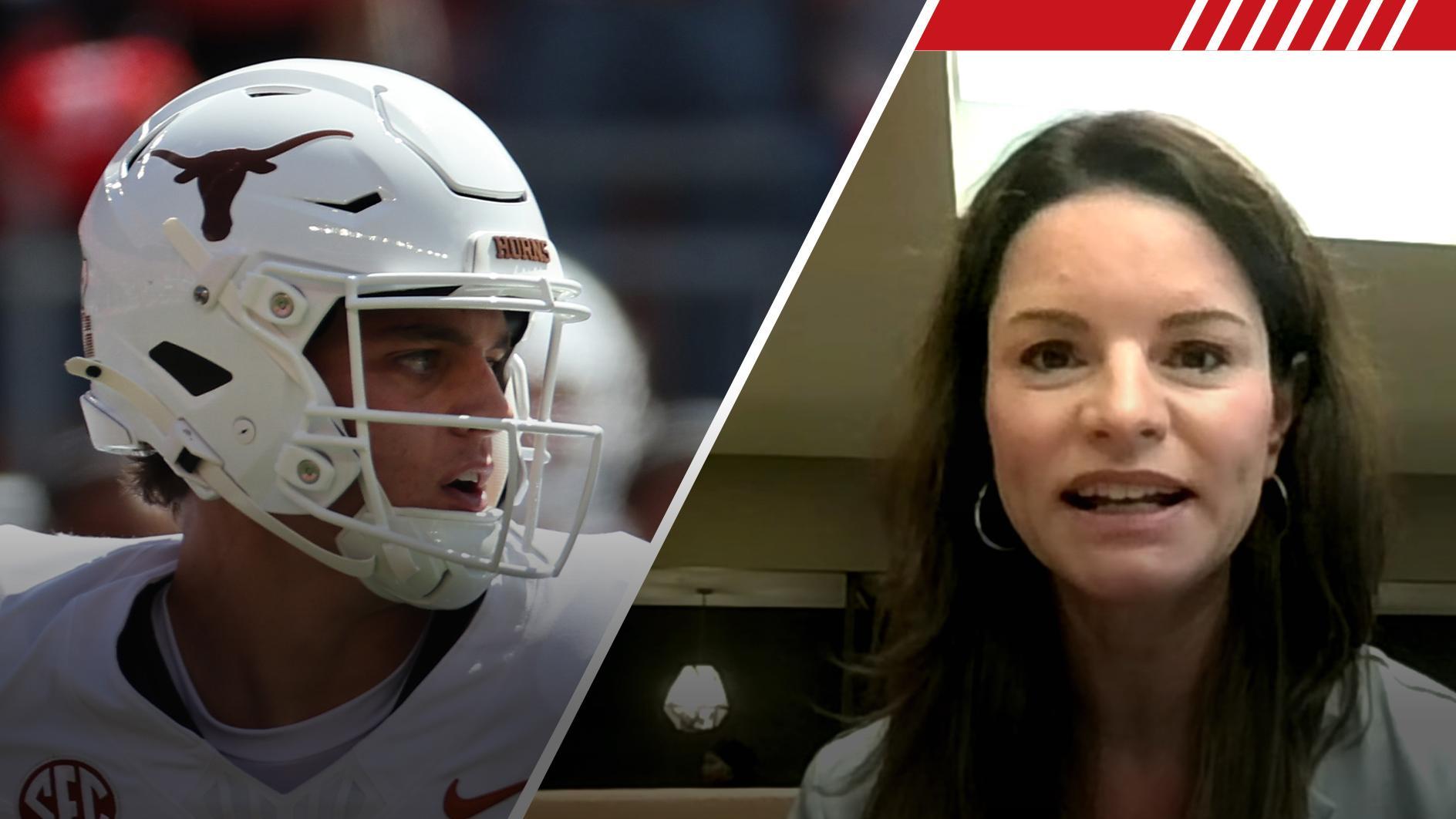 How does Texas' opening game loss affect its CFP chances?