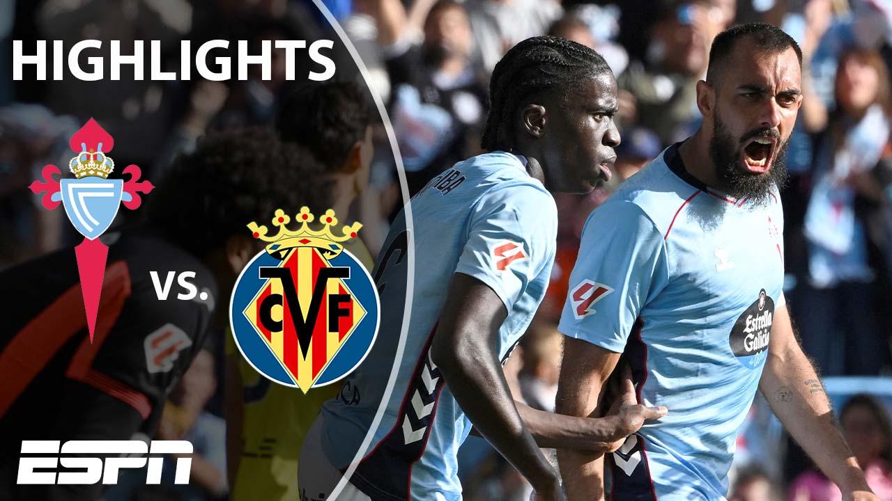Celta Vigo 1-1 Villarreal, LaLiga highlights: Iglesias to the rescue