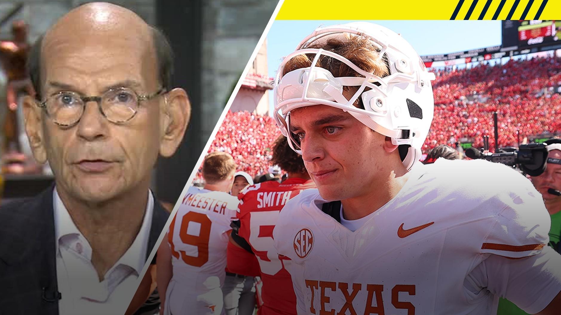 Finebaum on Arch Manning's opener: 'It was a disastrous beginning'