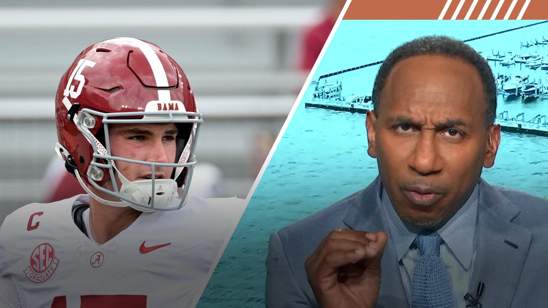 Stephen A.: 'No more "Roll Tide," you don't deserve it!'
