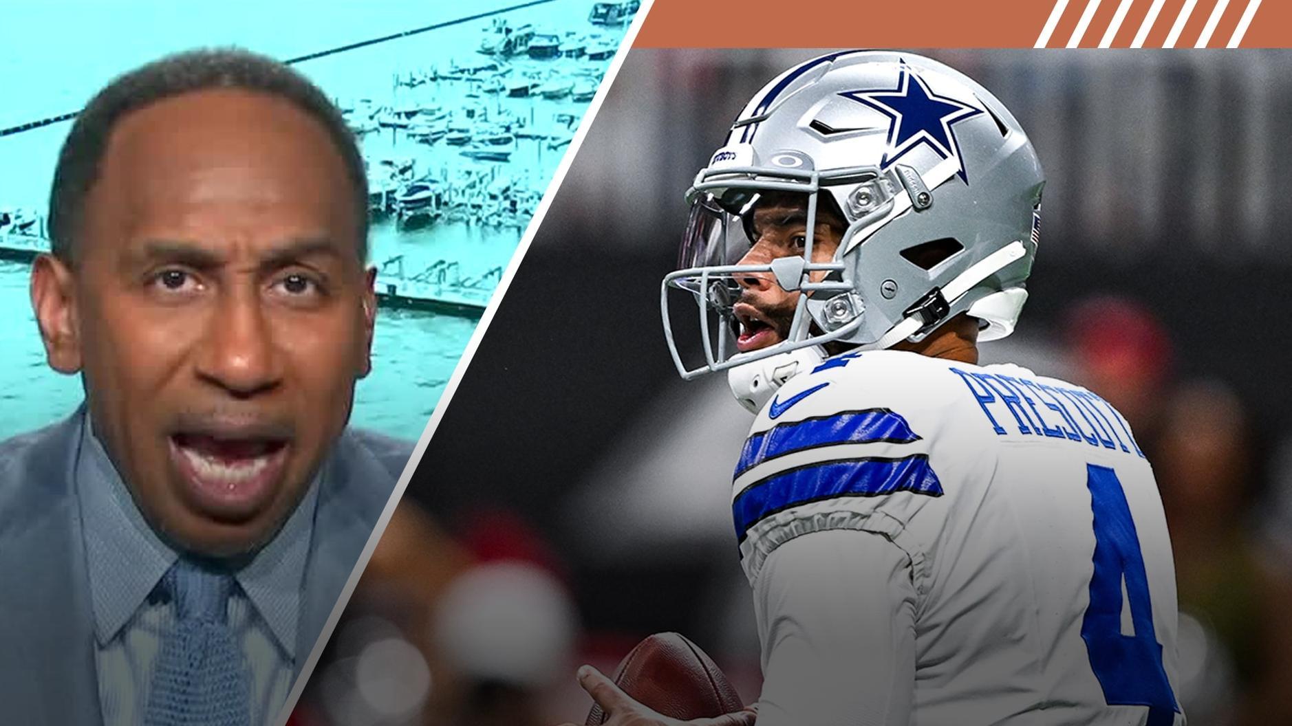 Stephen A. sounds off on Dak's silence during Parsons' contract dispute
