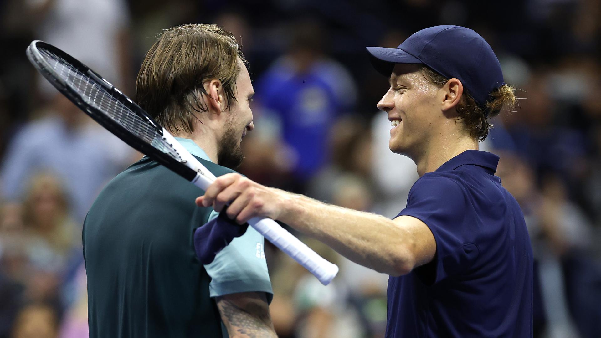 Jannik Sinner advances to US Open quarterfinals