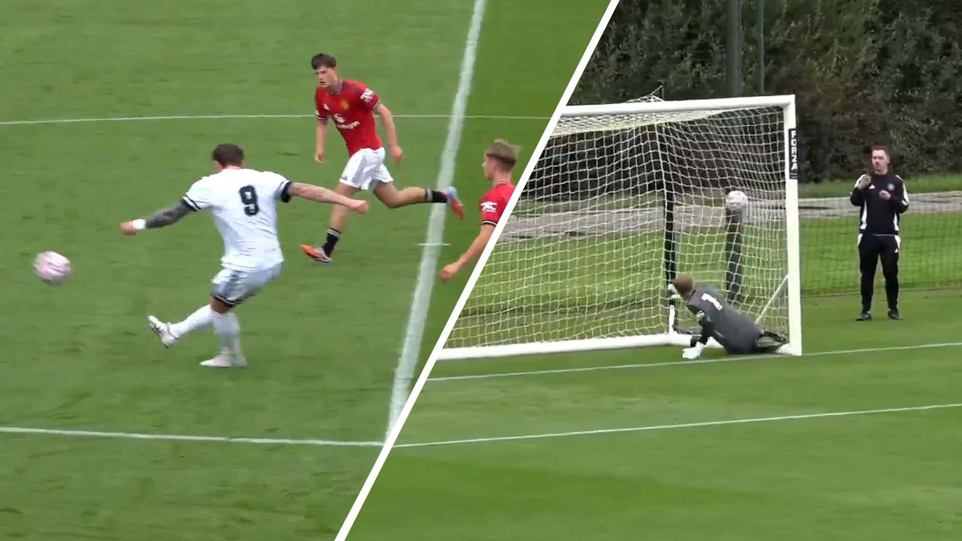 Man United's U21s concede from halfway line - ESPN Video