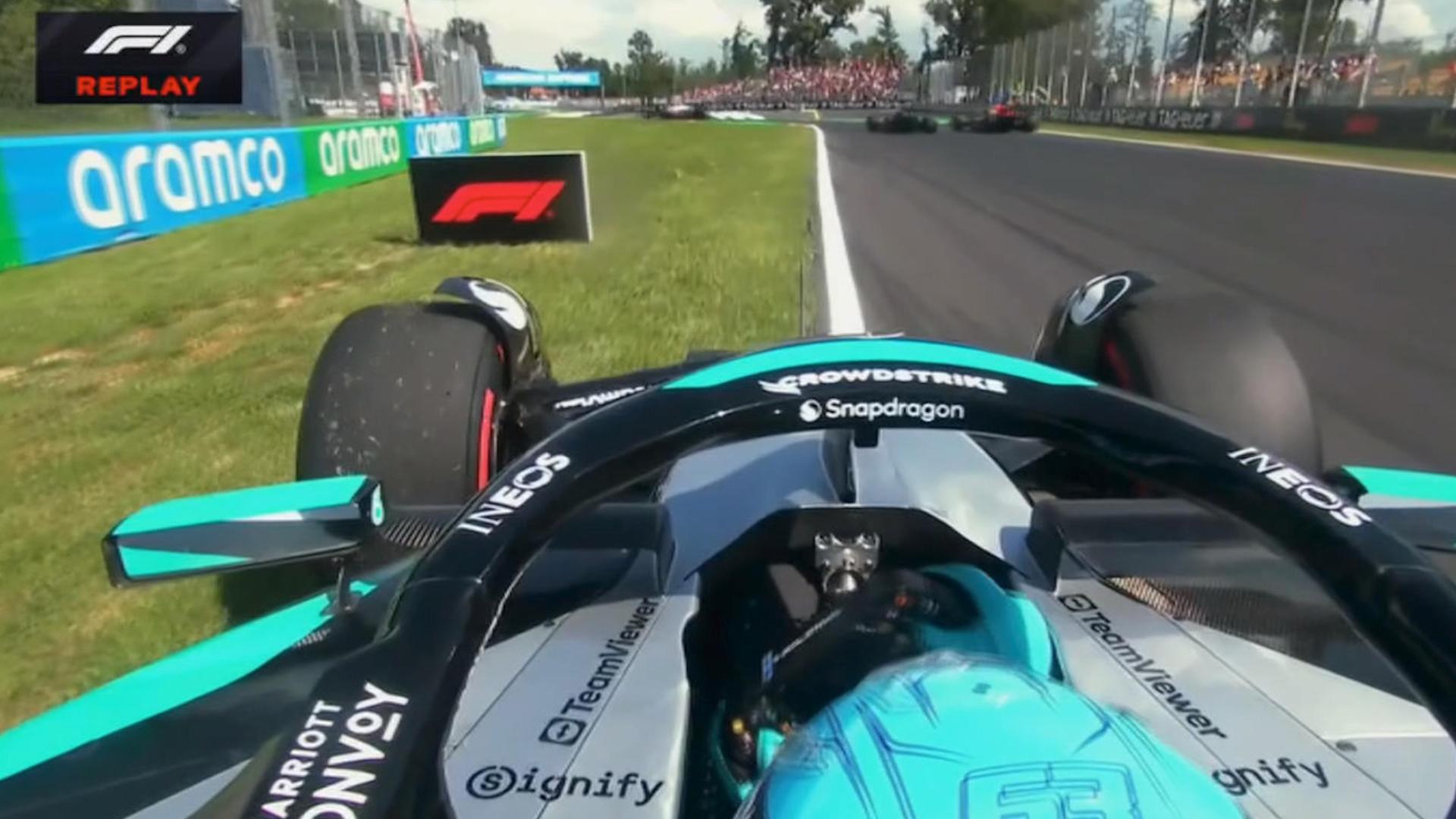Russell out of P1 after power failure