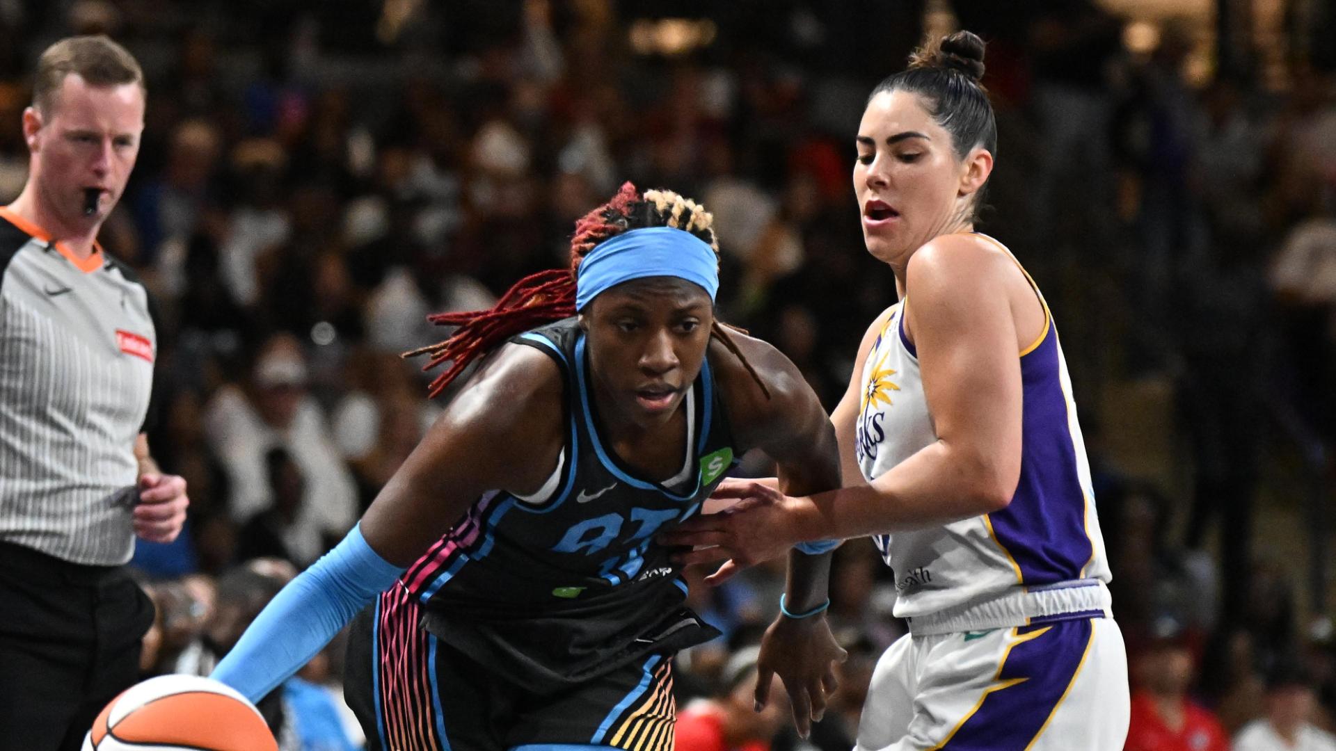 Rhyne Howard hits 9 3s, scores 37 points in Dream's win