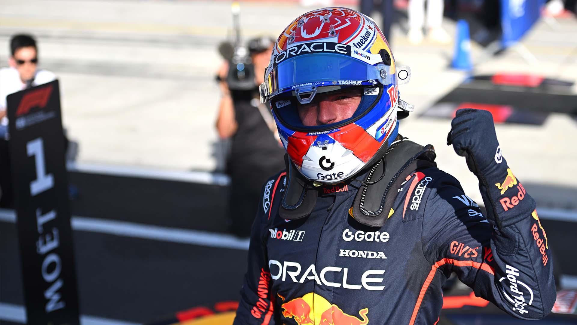 Verstappen breaks track record at Monza to secure pole position