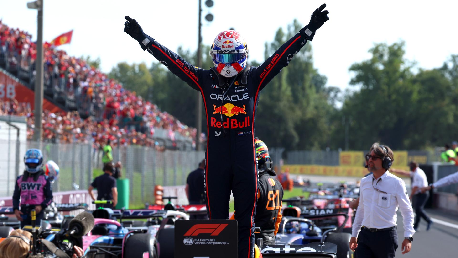 Max Verstappen wins Italian Grand Prix