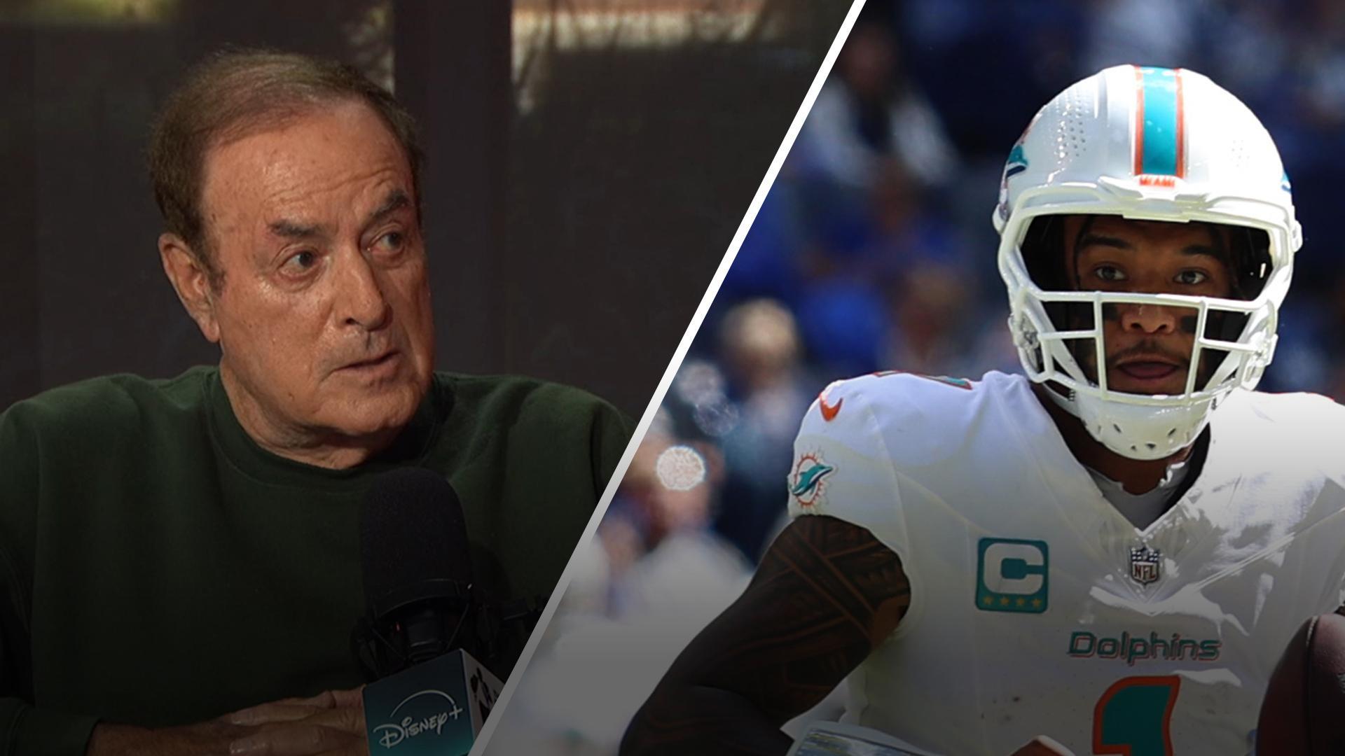 Al Michaels shocked by how badly the Dolphins lost