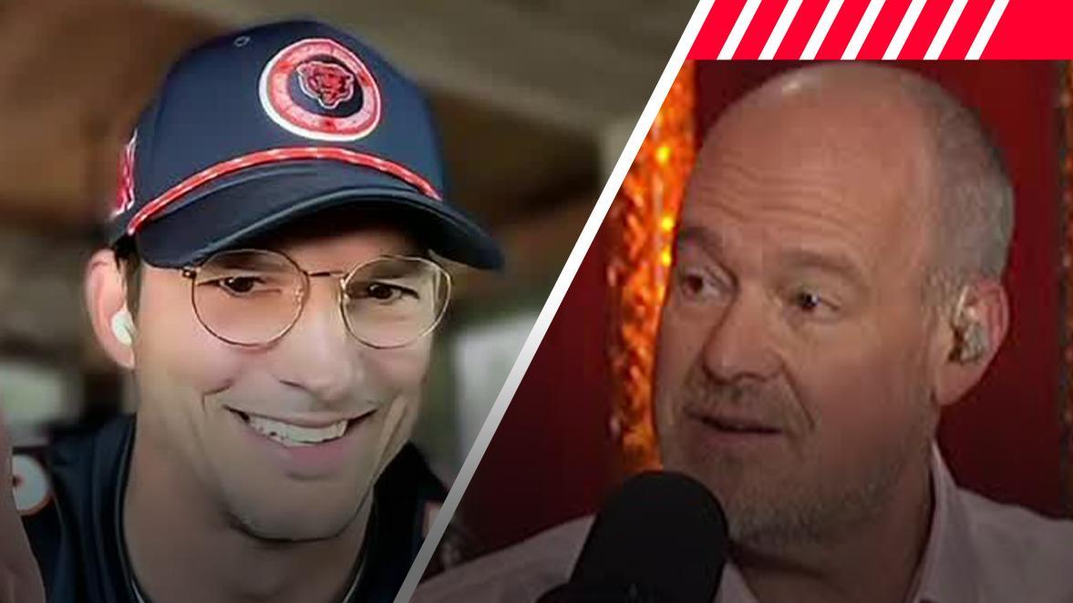 Ashton Kutcher predicts a 12-5 Bears' season