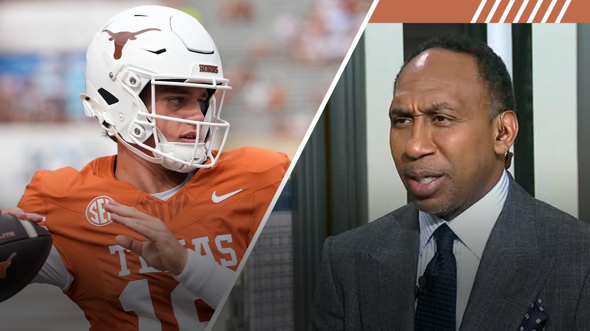 Stephen A. calls out Paul Finebaum for Arch Manning hype