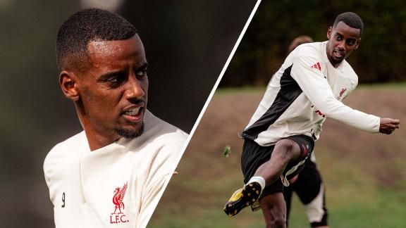 Frimpong Returns, Isak Joins Liverpool Training After £125m Transfer