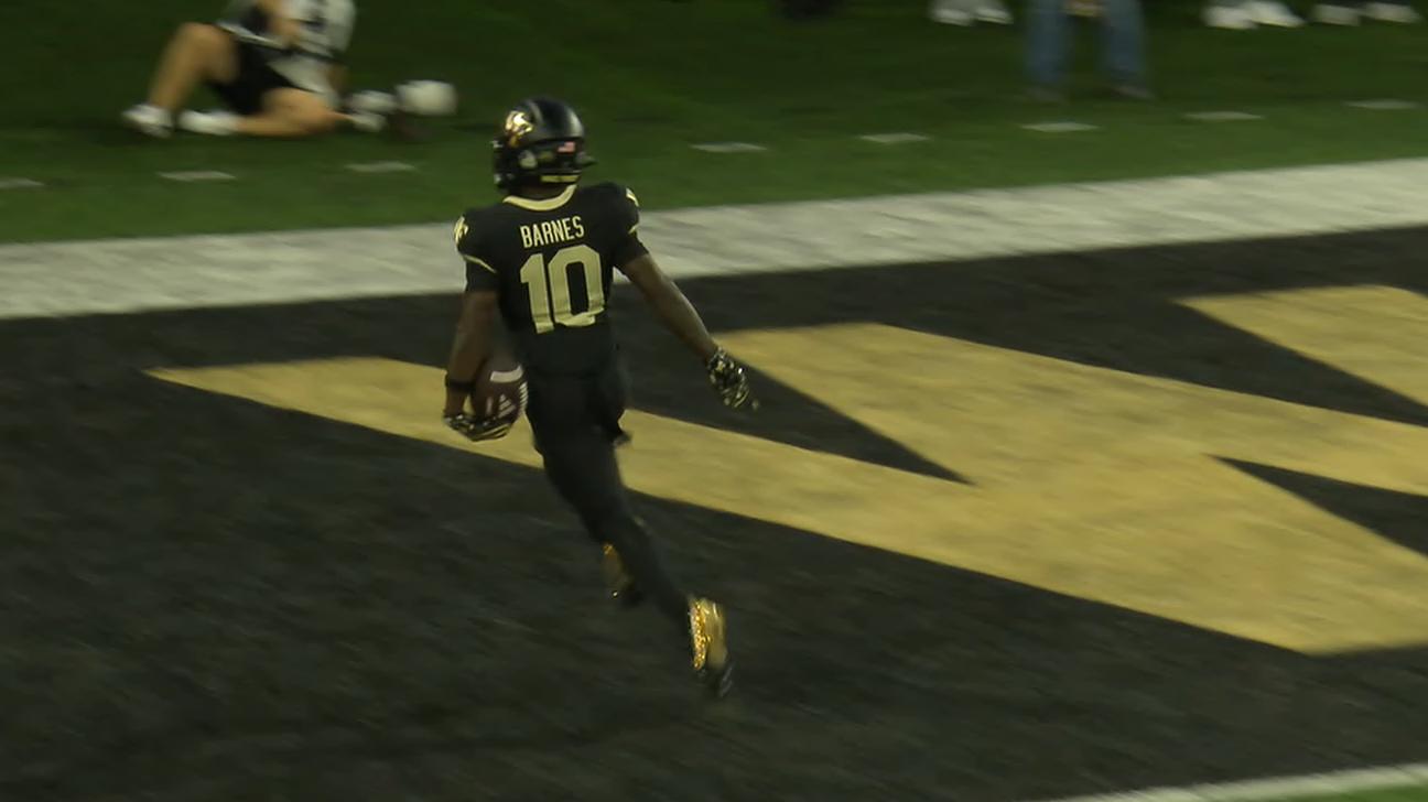 Wake Forest opens game with 98-yard KO-return TD