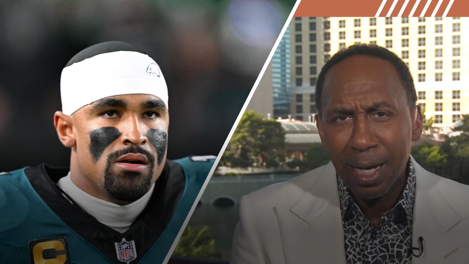 Why Stephen A. is picking Eagles, Hurts to overcome Chiefs