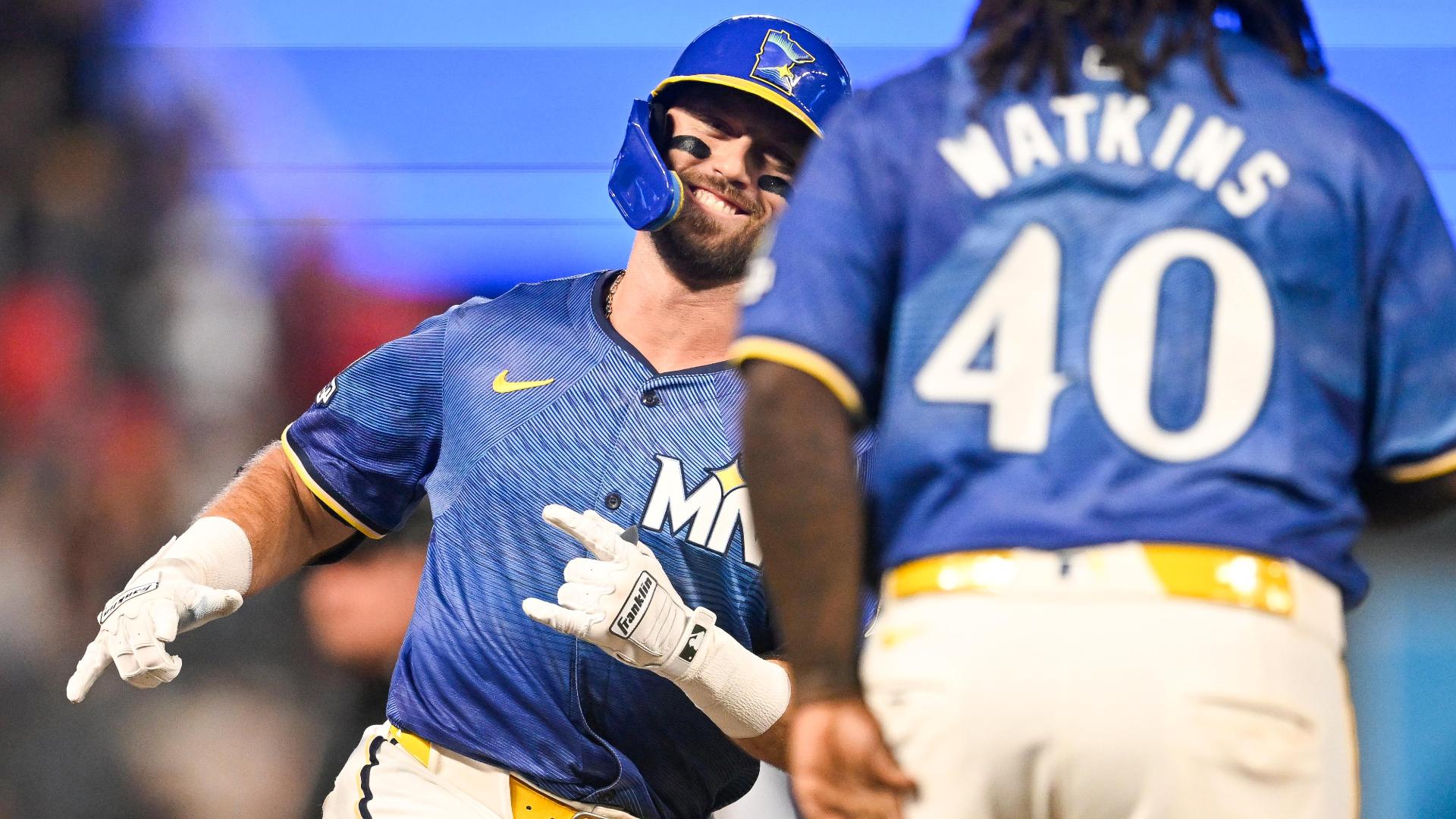 Clemens’ 3rd homer and Keaschall's walk-off cap Twins’ comeback win