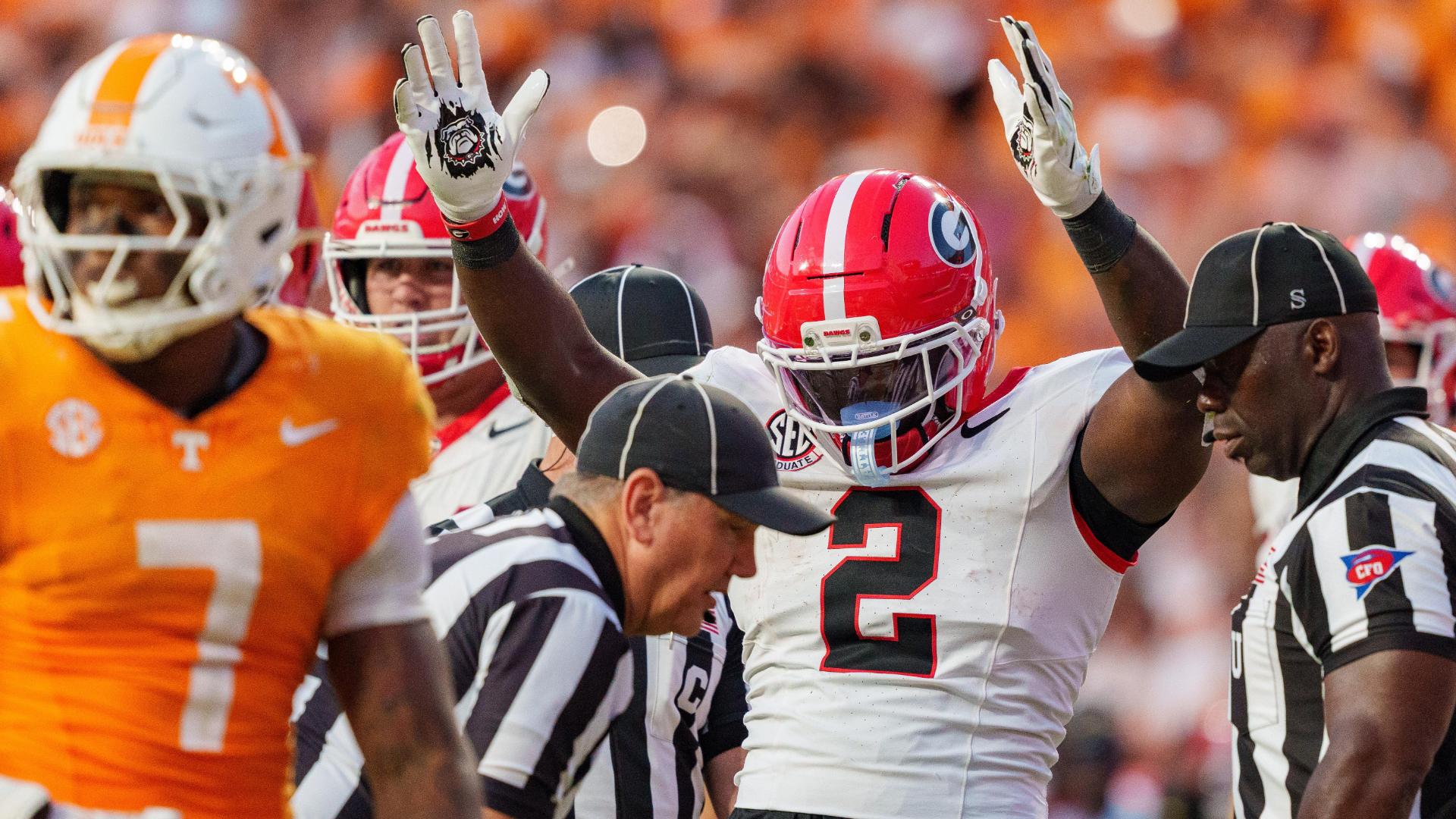 Georgia completes comeback vs. Tennessee with winning TD in OT