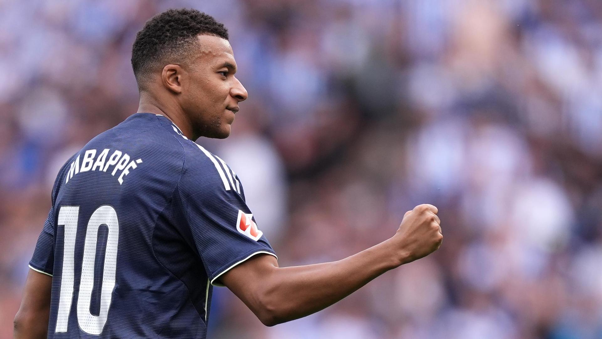 Mbappe punishes Sociedad to put Real Madrid in front