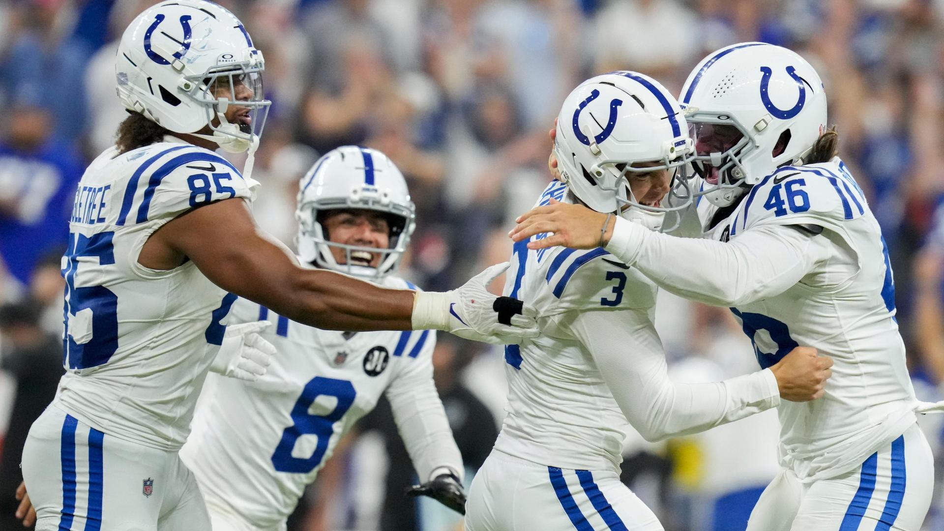 Colts stun Broncos after penalty gives Indy a second chance