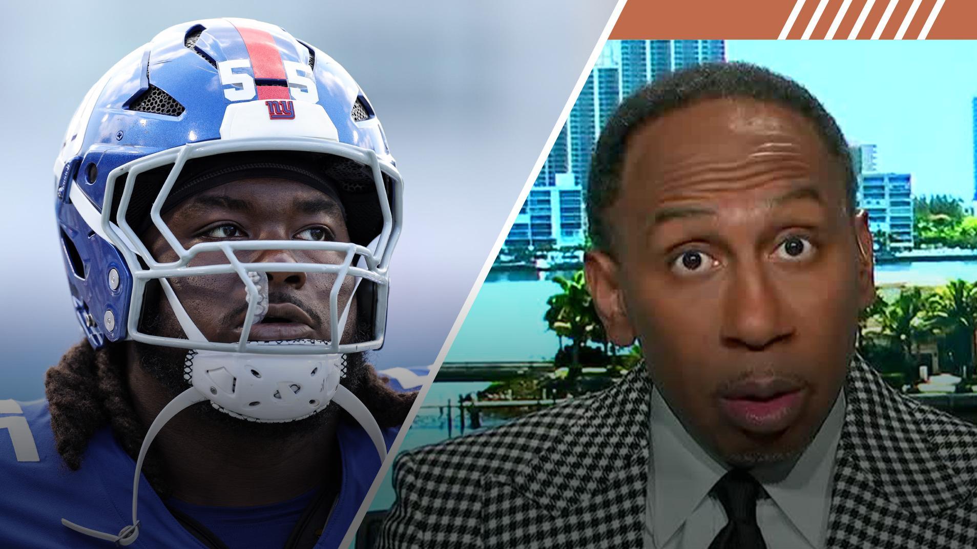 Stephen A. is flabbergasted by Giants' 14 penalties