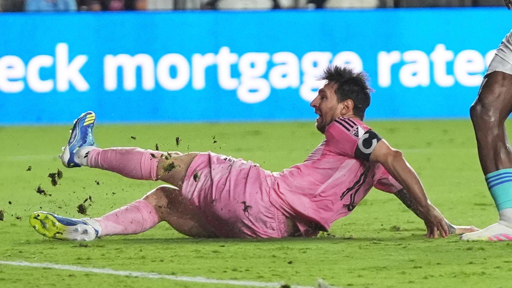 Messi delivers with beautiful follow-through shot