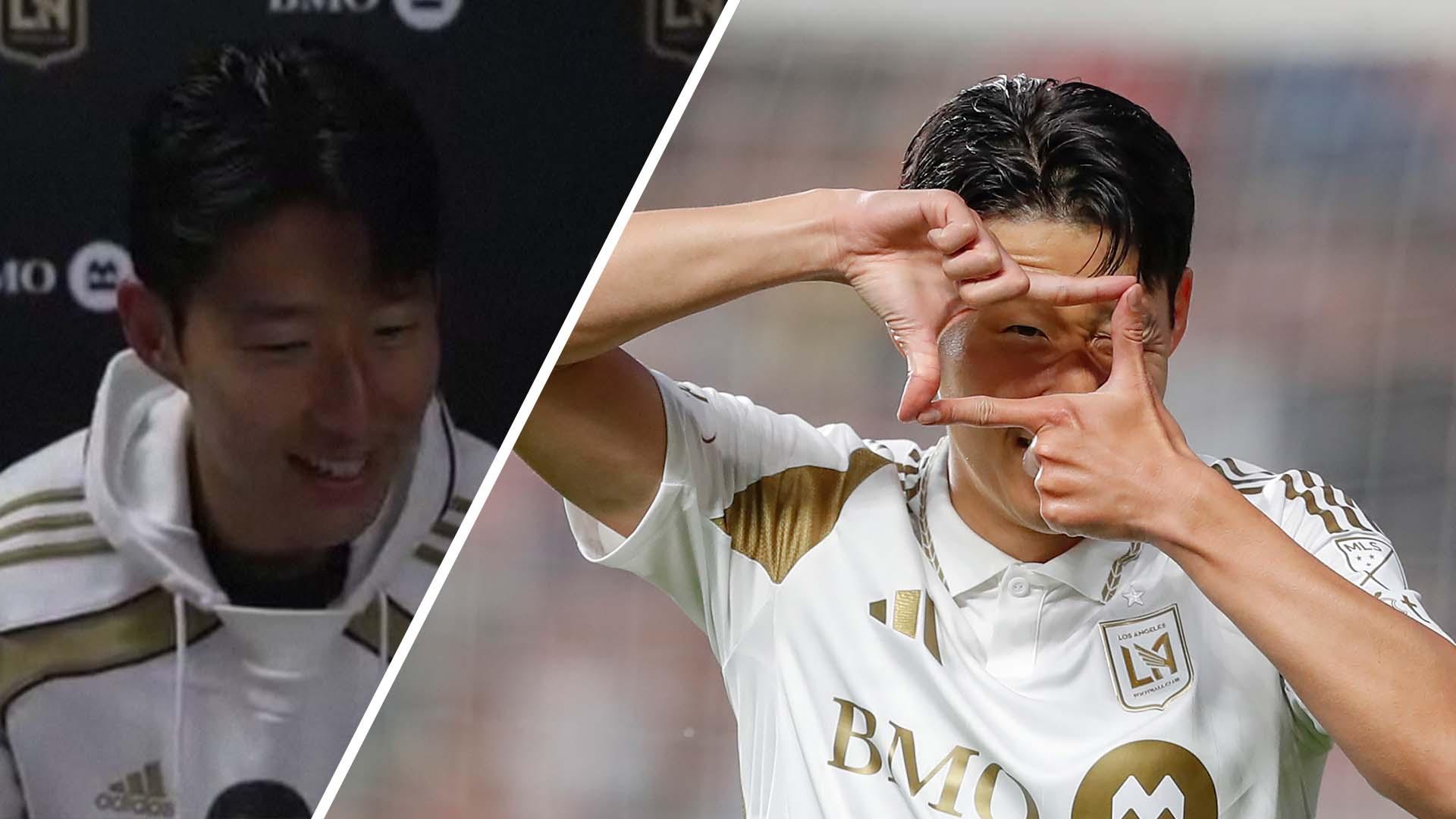 Son reflects on first MLS hat trick with LAFC