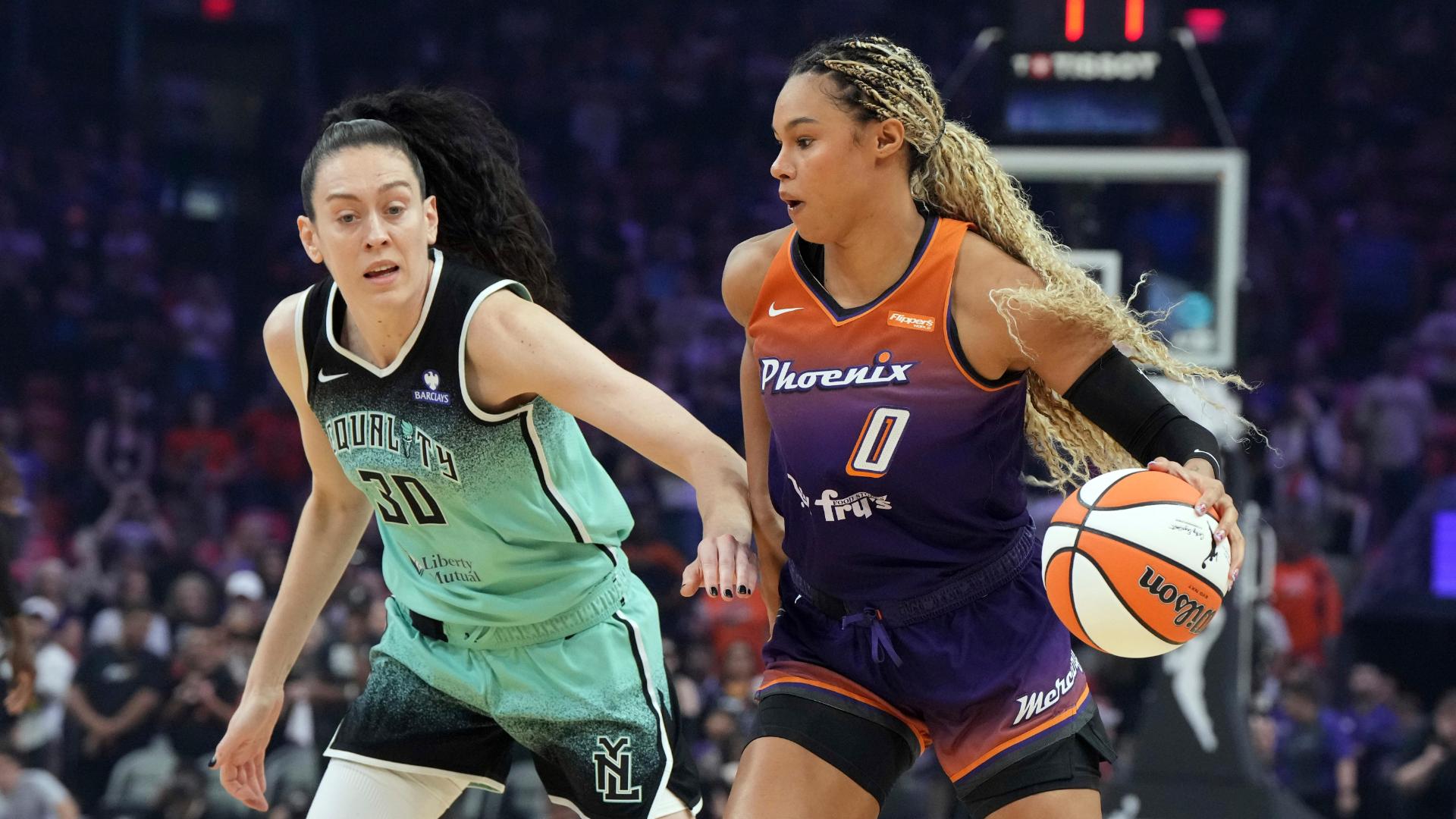 Liberty dethroned as Mercury advance in WNBA playoffs