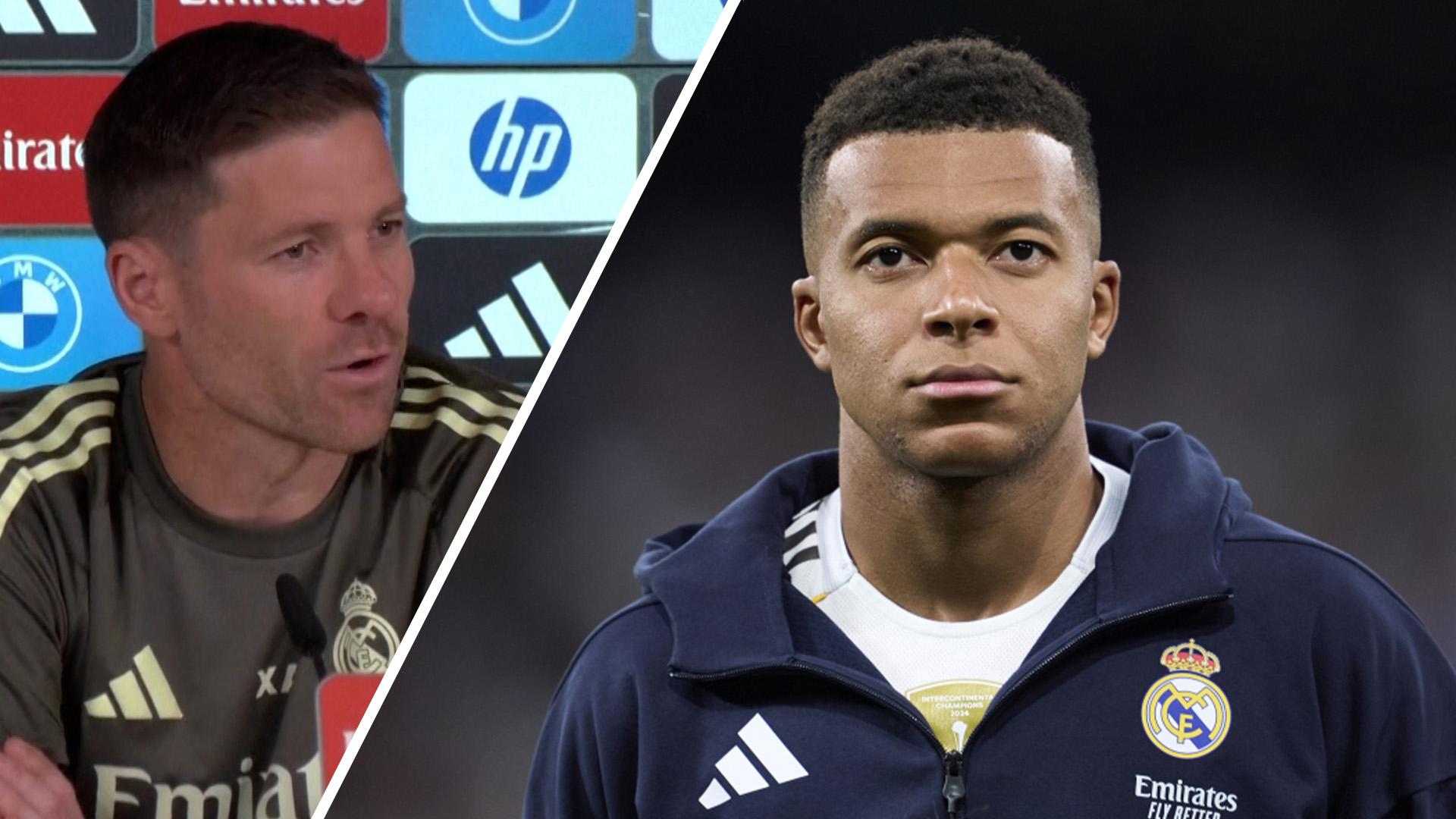 Alonso: Mbappe won't start every game for Real Madrid
