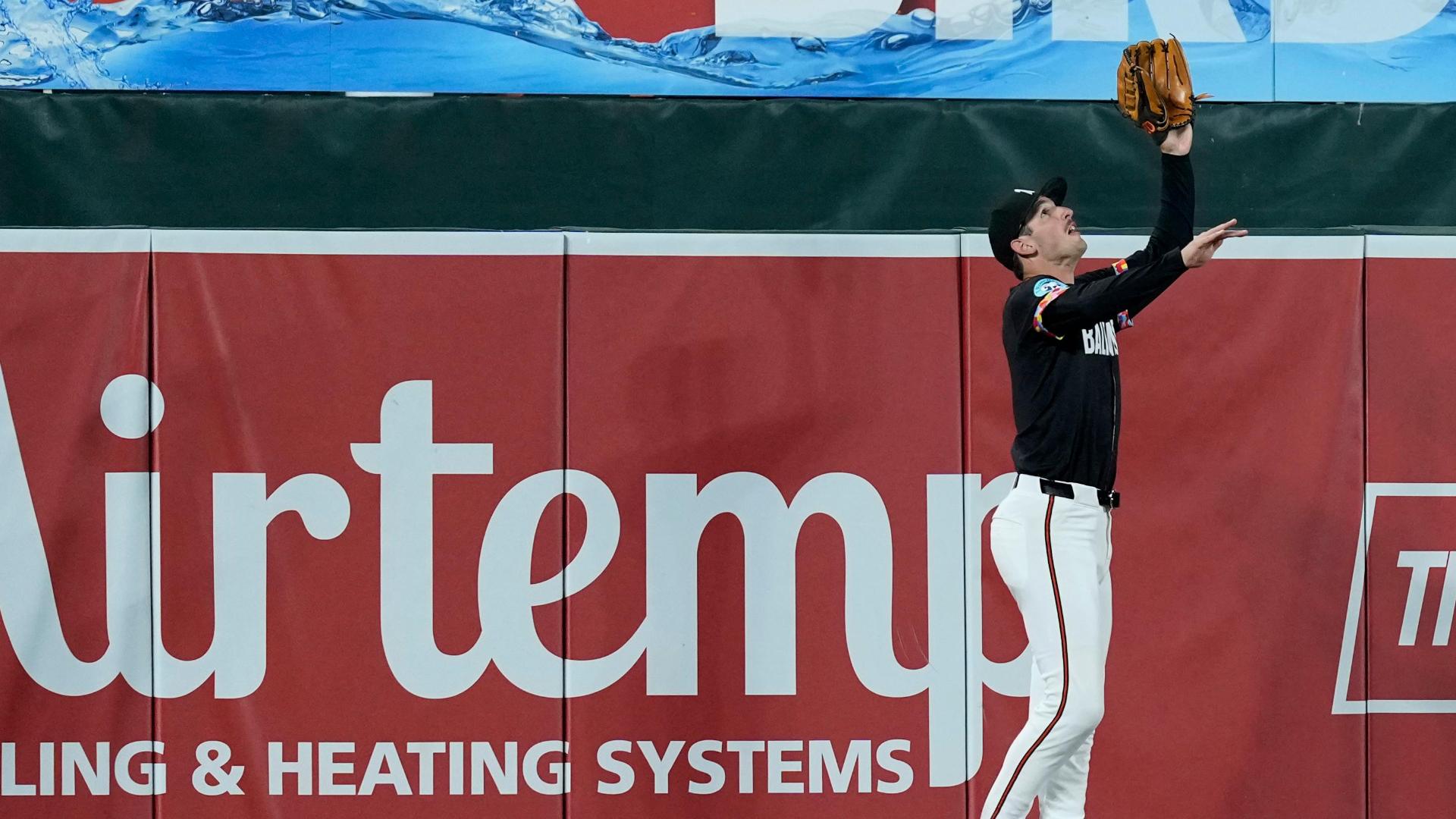 Beavers robs Goldschmidt's HR, then takes a hit away from Judge