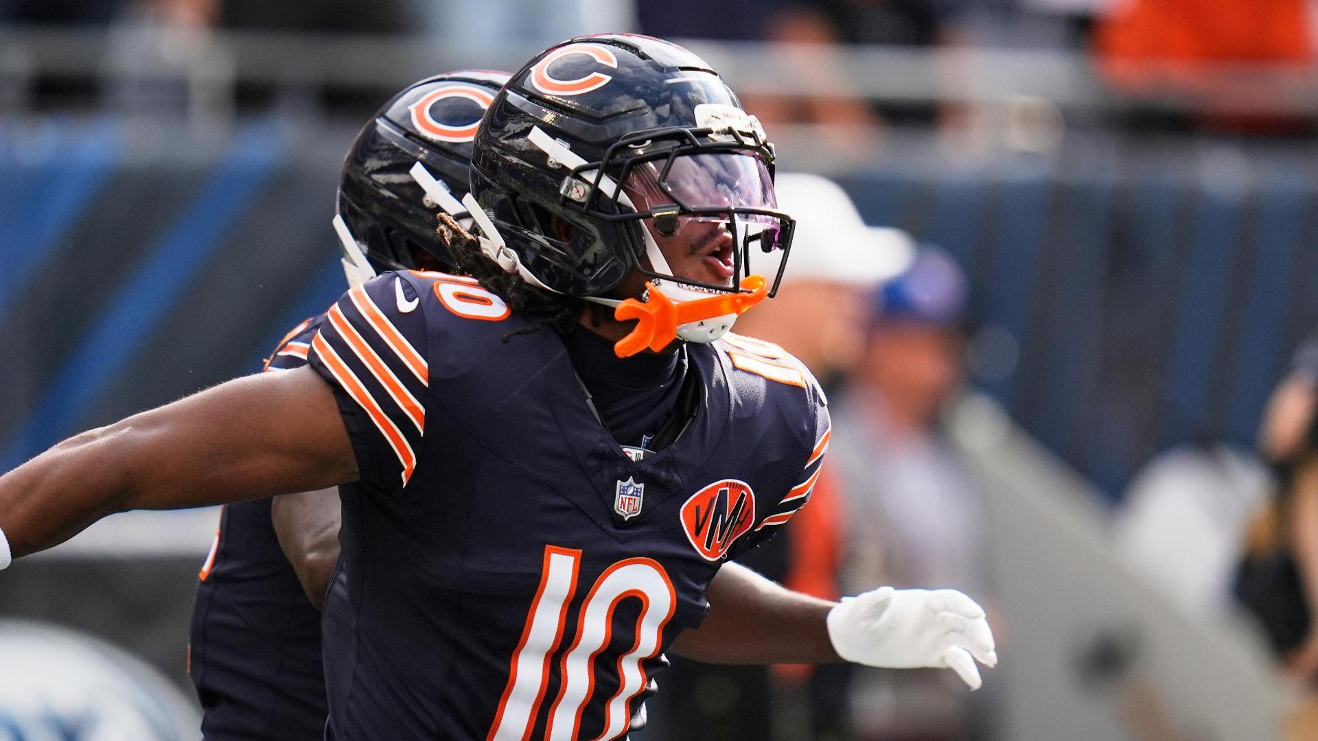 Bears' trickery leads to Luther Burden's first NFL TD