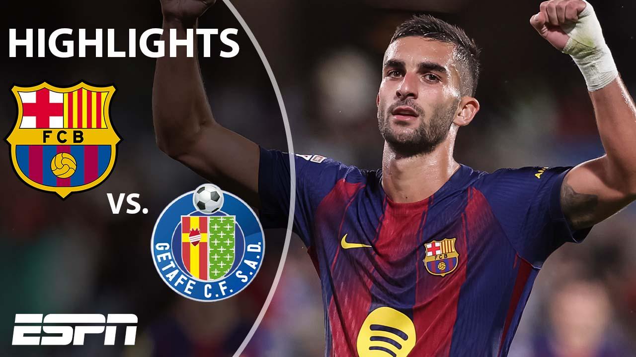 Barcelona 3-0 Getafe, LaLiga highlights: Ferran Torres double