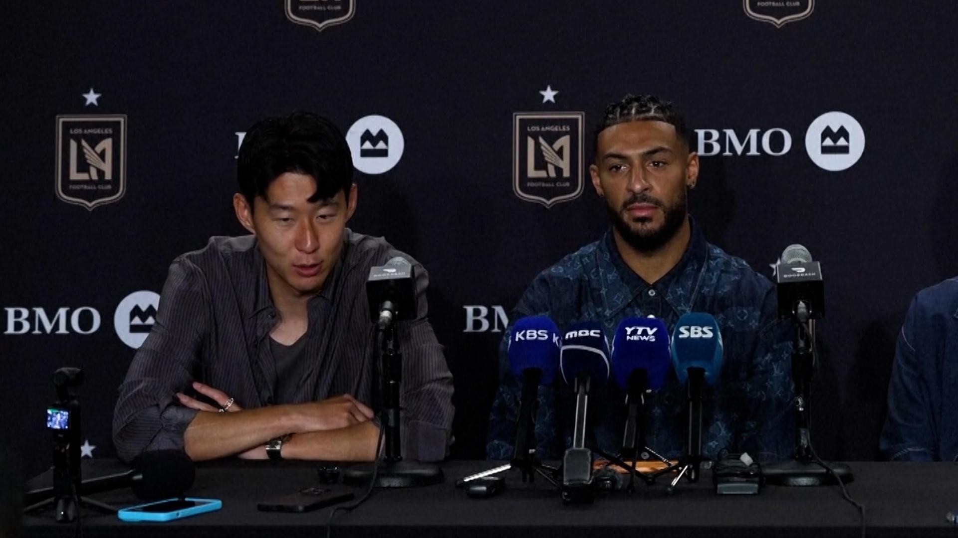 Son praises Bouanga for making MLS history with LAFC