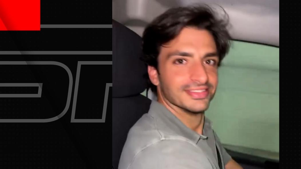 Leclerc gets a ride home with Sainz after plane diversion