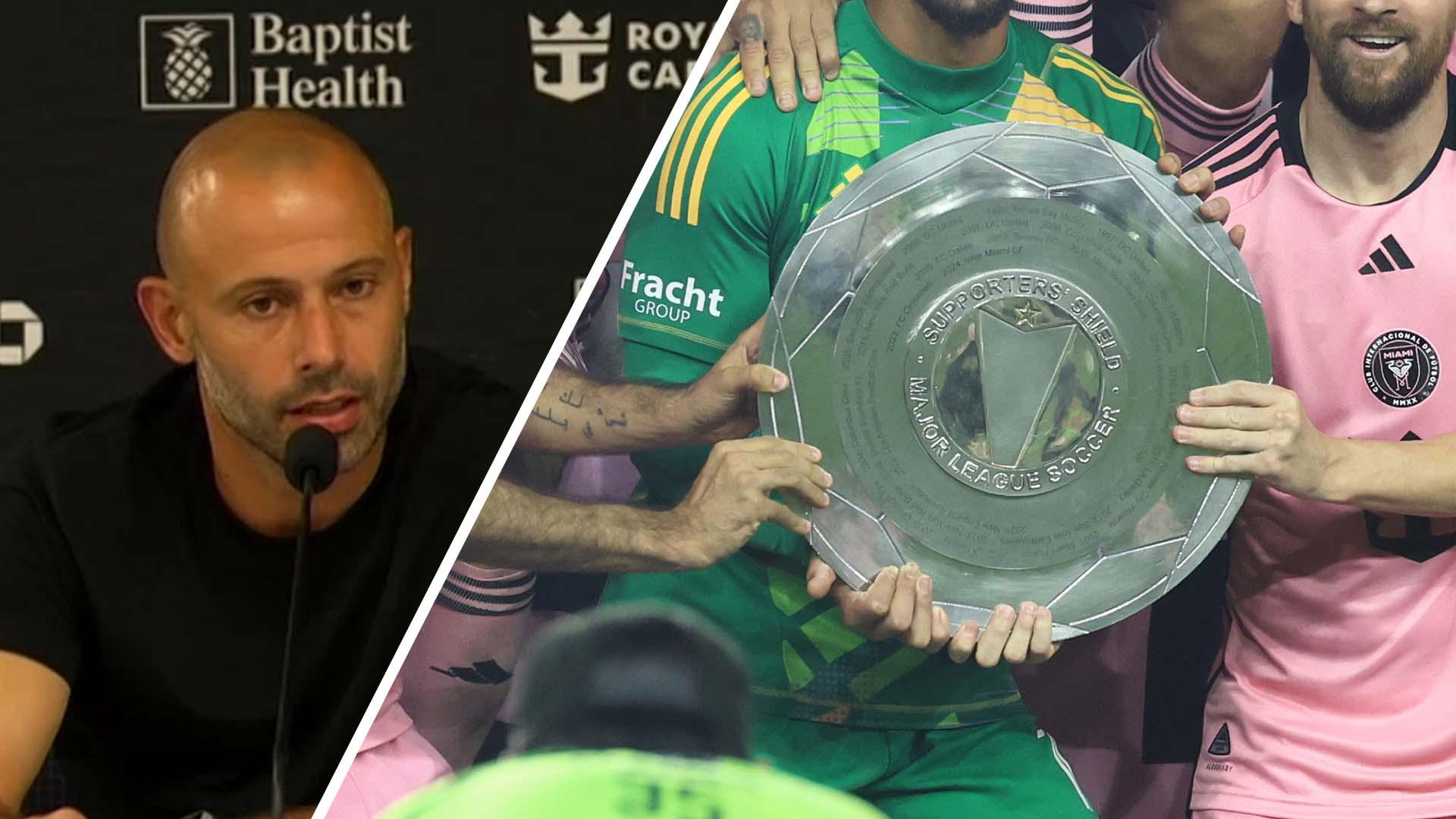 Mascherano: Inter Miami not thinking about Supporters' Shield