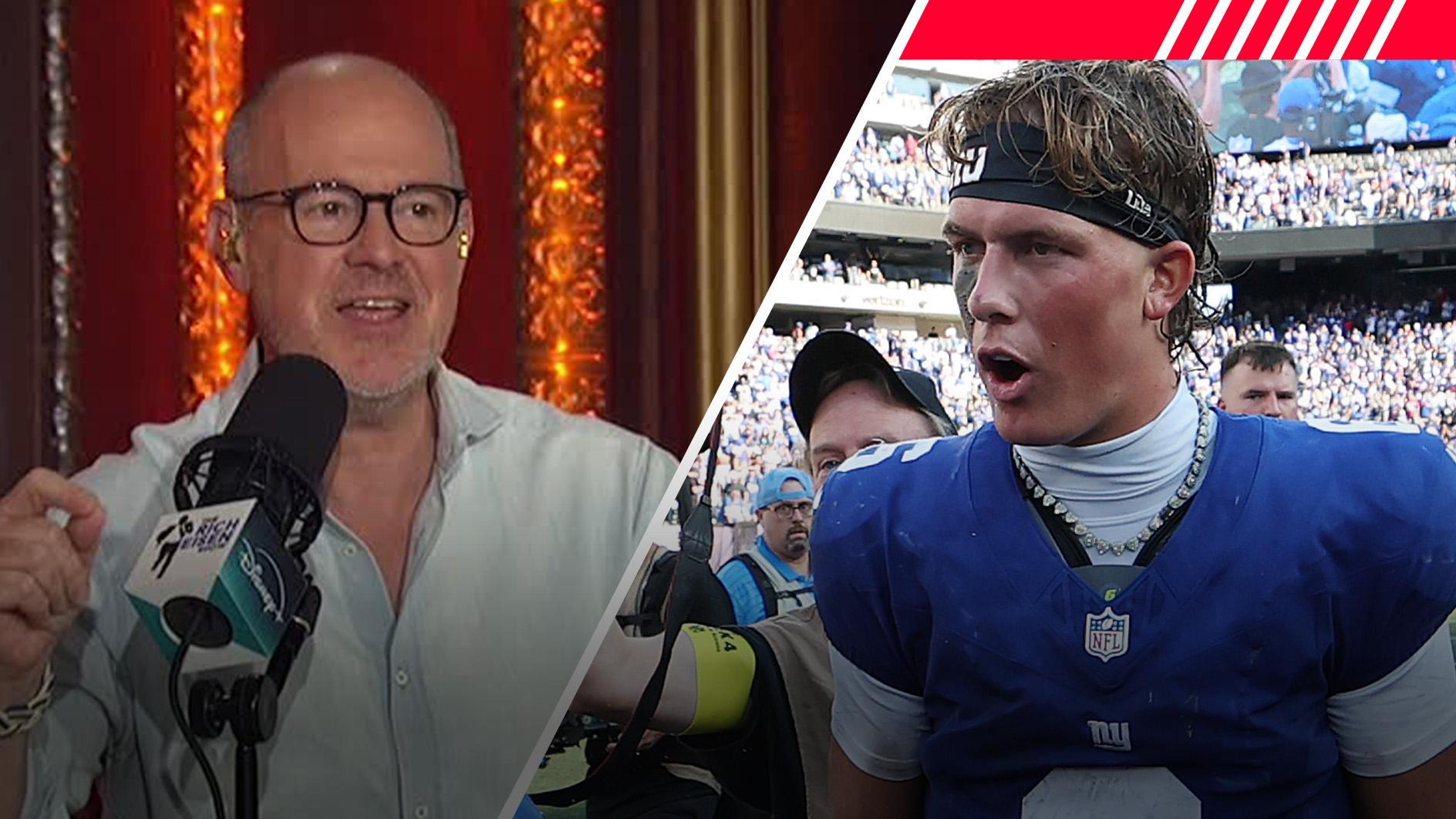 Rich Eisen sees major ambitions for the Giants with Jaxson Dart
