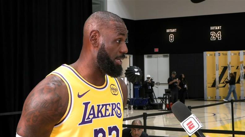 LeBron not sweating contract, excited for season - Stream the Video - Watch  ESPN