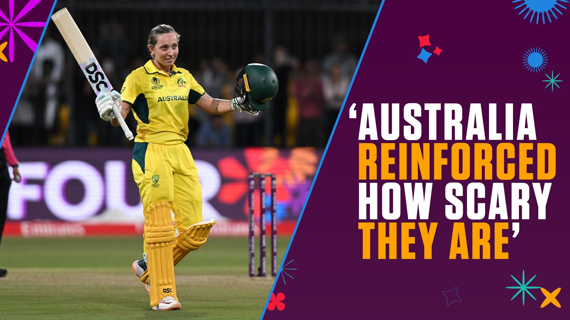 Recent Match Report - Australia Women vs Pakistan Women, ICC