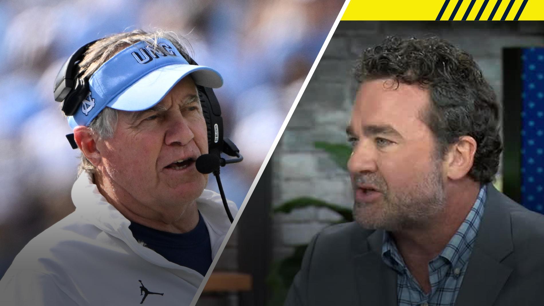 Saturday on Belichick's UNC losses: 'It's scary'