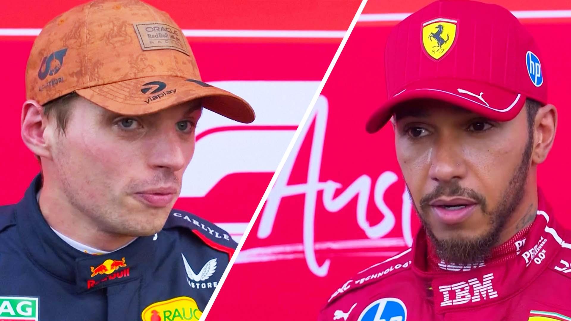 F1 drivers react to Max Verstappen claiming sprint qualifying pole in Texas