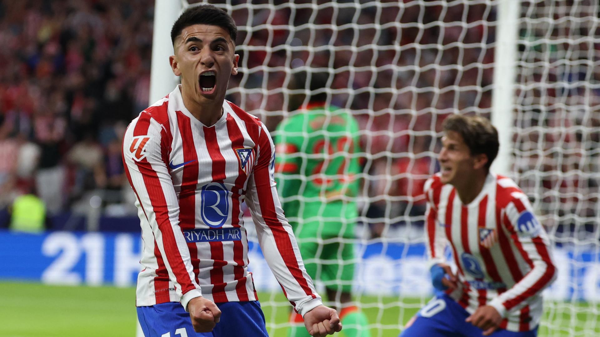 Thiago Almada puts Atletico into the lead vs. Osasuna
