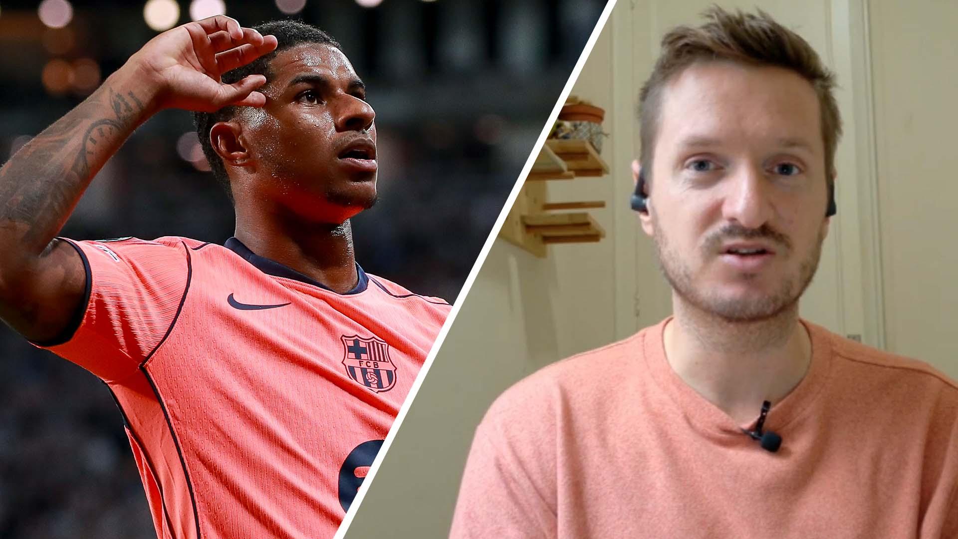 Is Marcus Rashford working harder than ever at Barcelona?