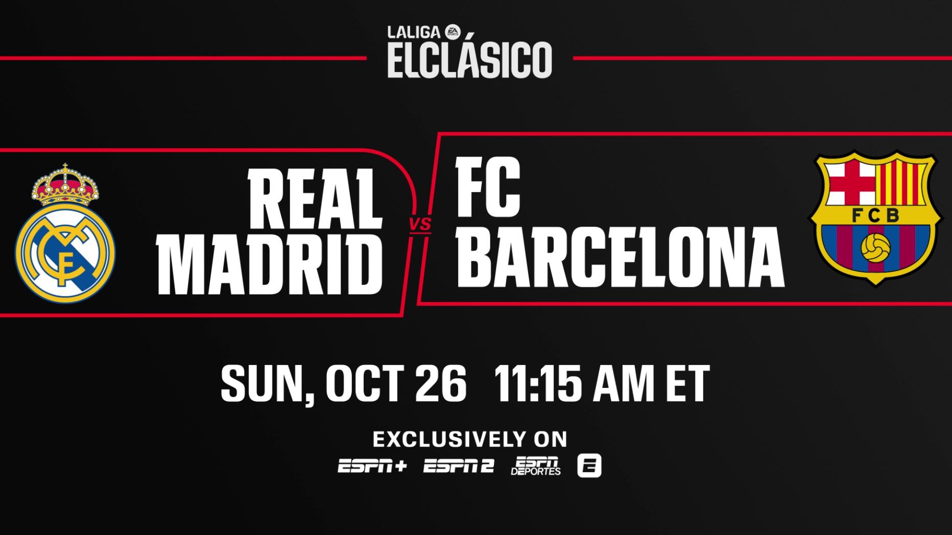 Rivalry renewed: Real Madrid vs. Barcelona
