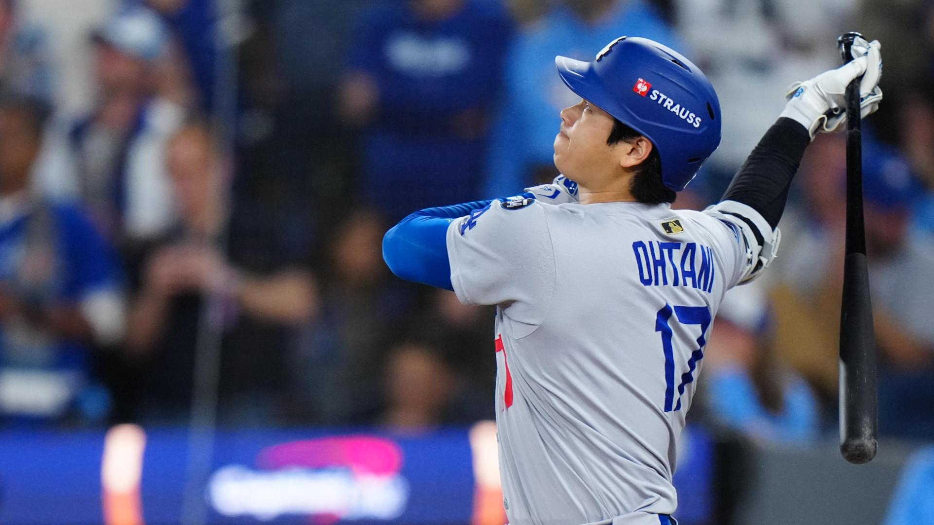 Shohei Ohtani crushes a 2-run homer for Dodgers