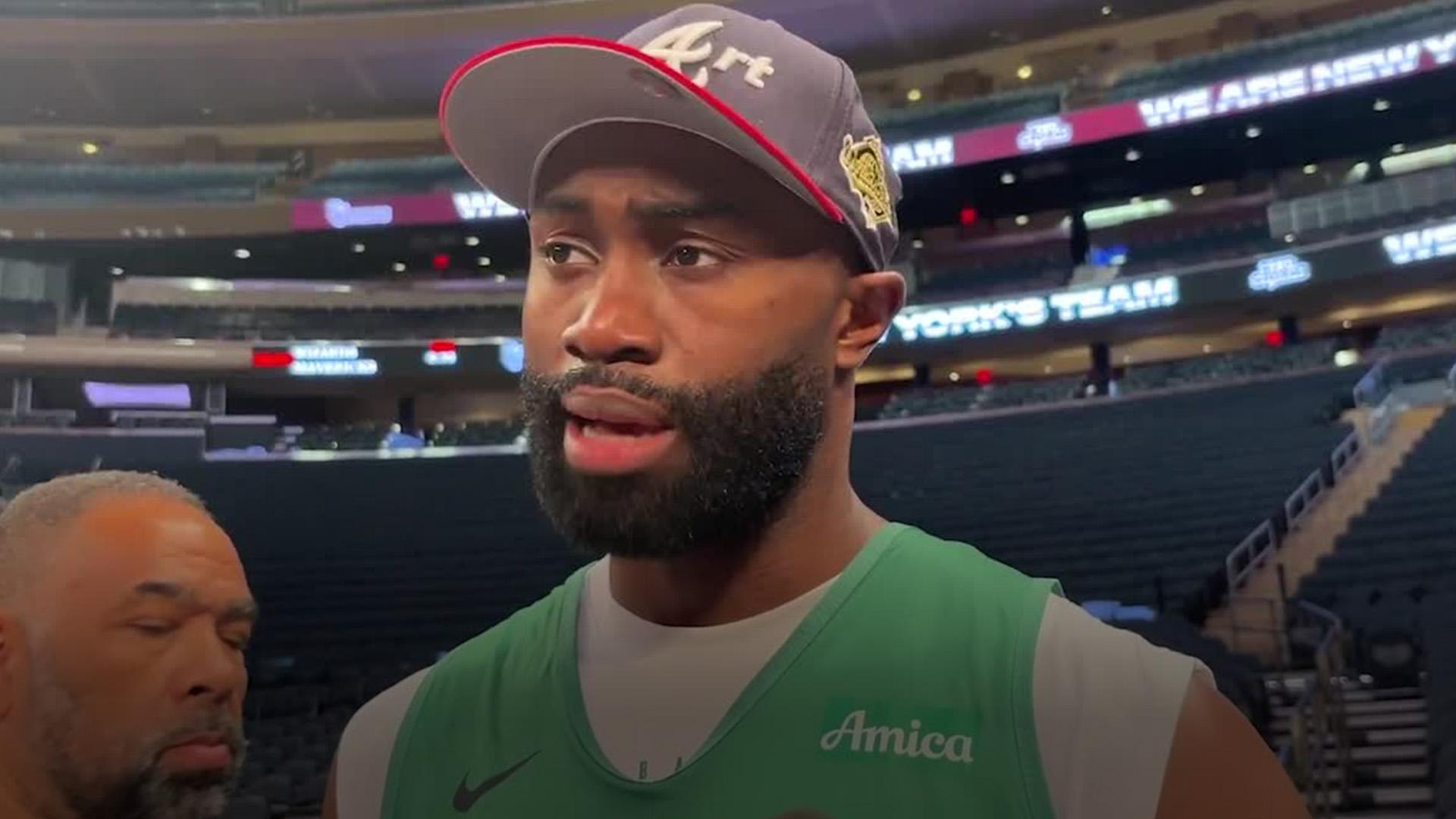 Jaylen Brown wants more protection for NBA players from betting issues