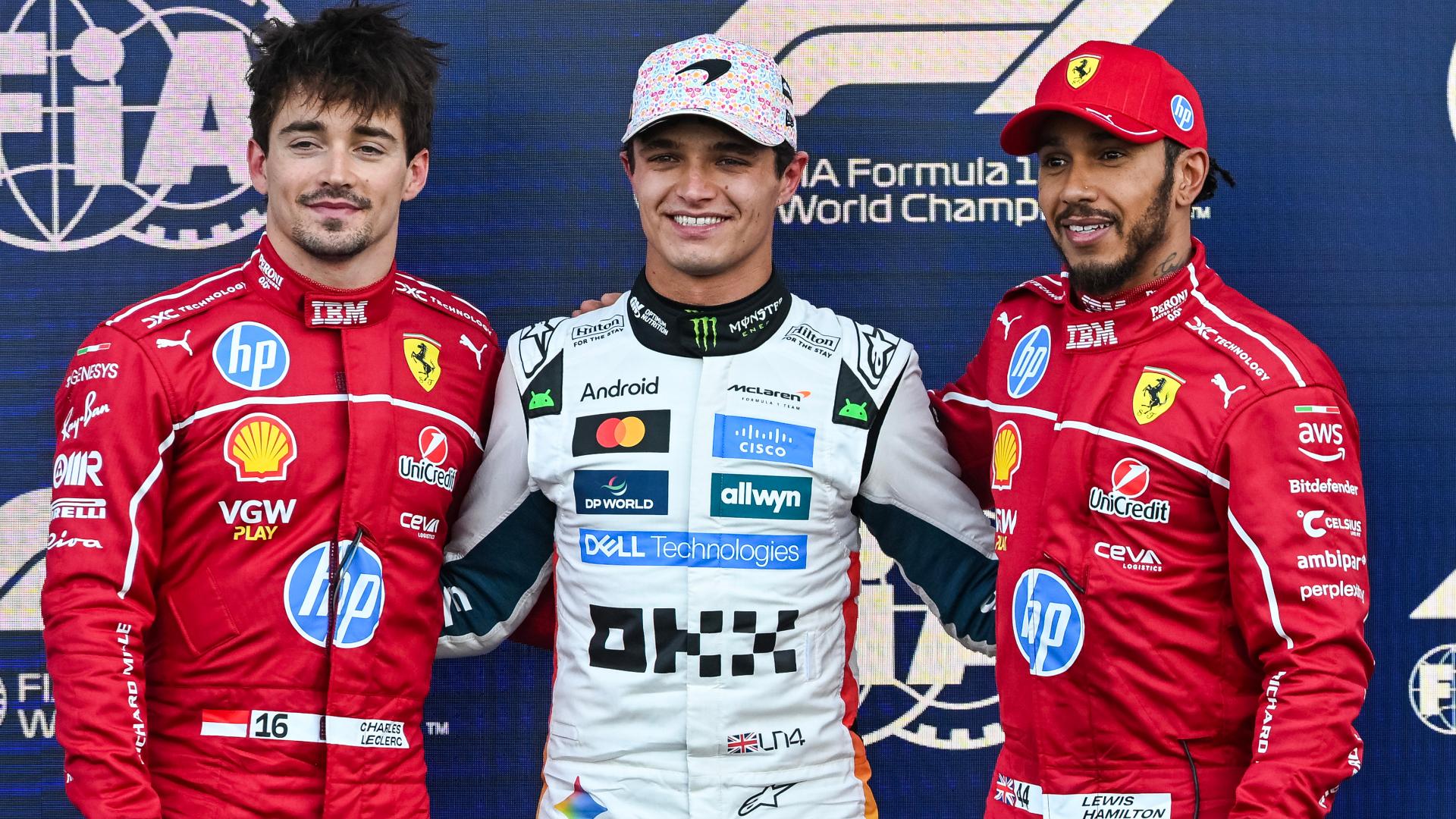 Lando Norris gets his first pole position at the Mexico GP