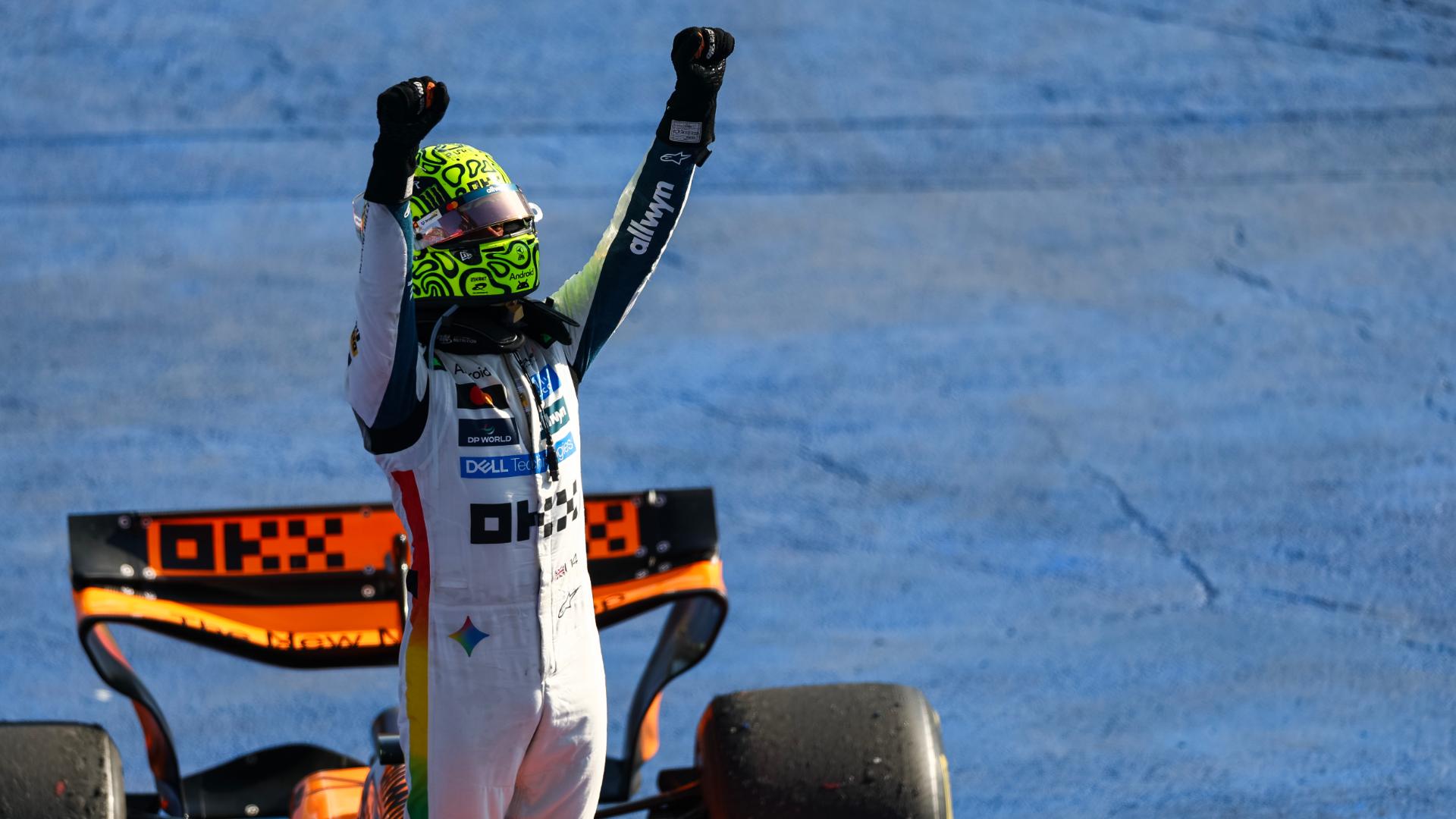 Norris wins and Leclerc comes second at the Mexico City GP
