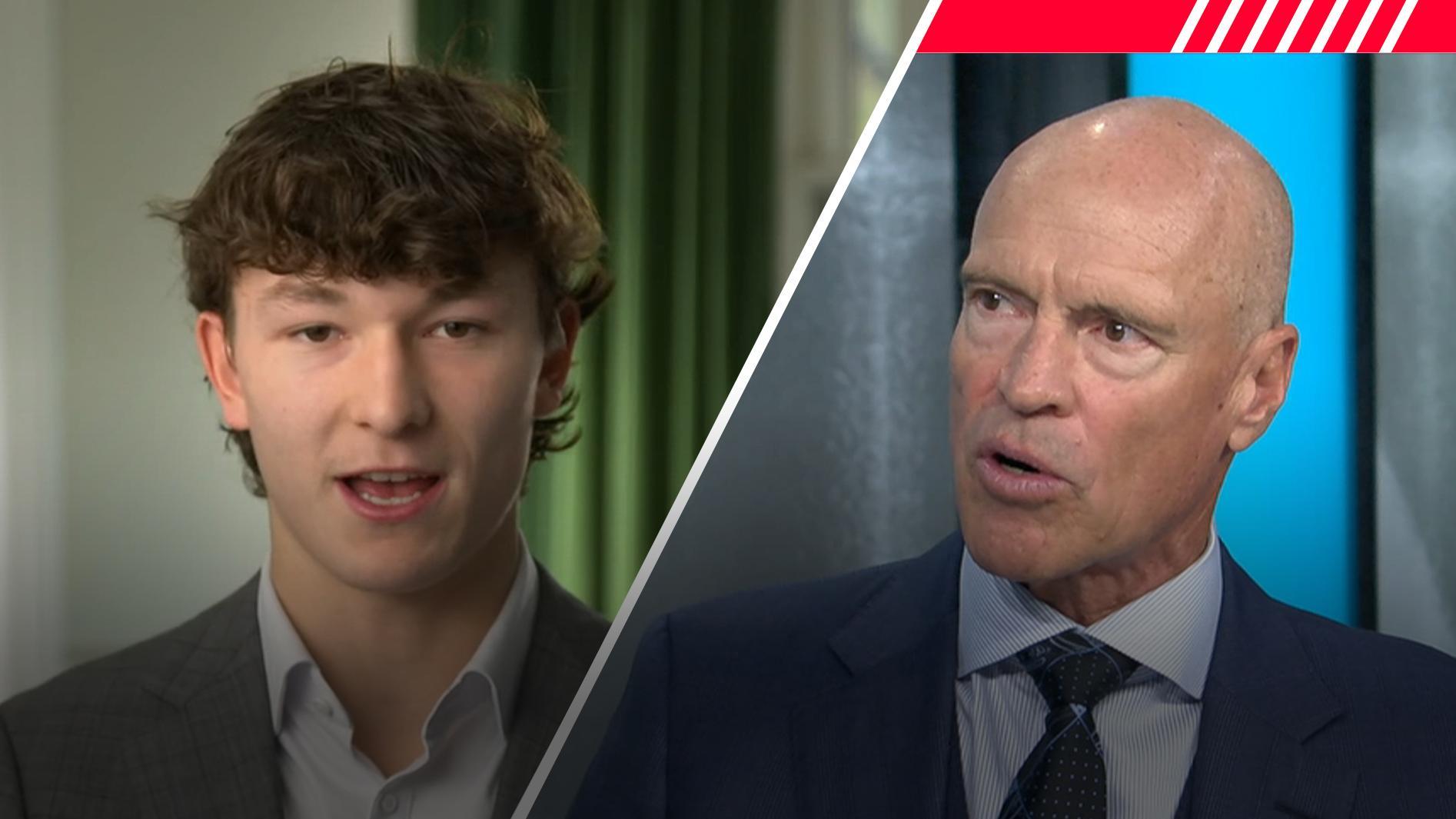 Matthew Schaefer: Teammates and coaches have helped with my NHL transition