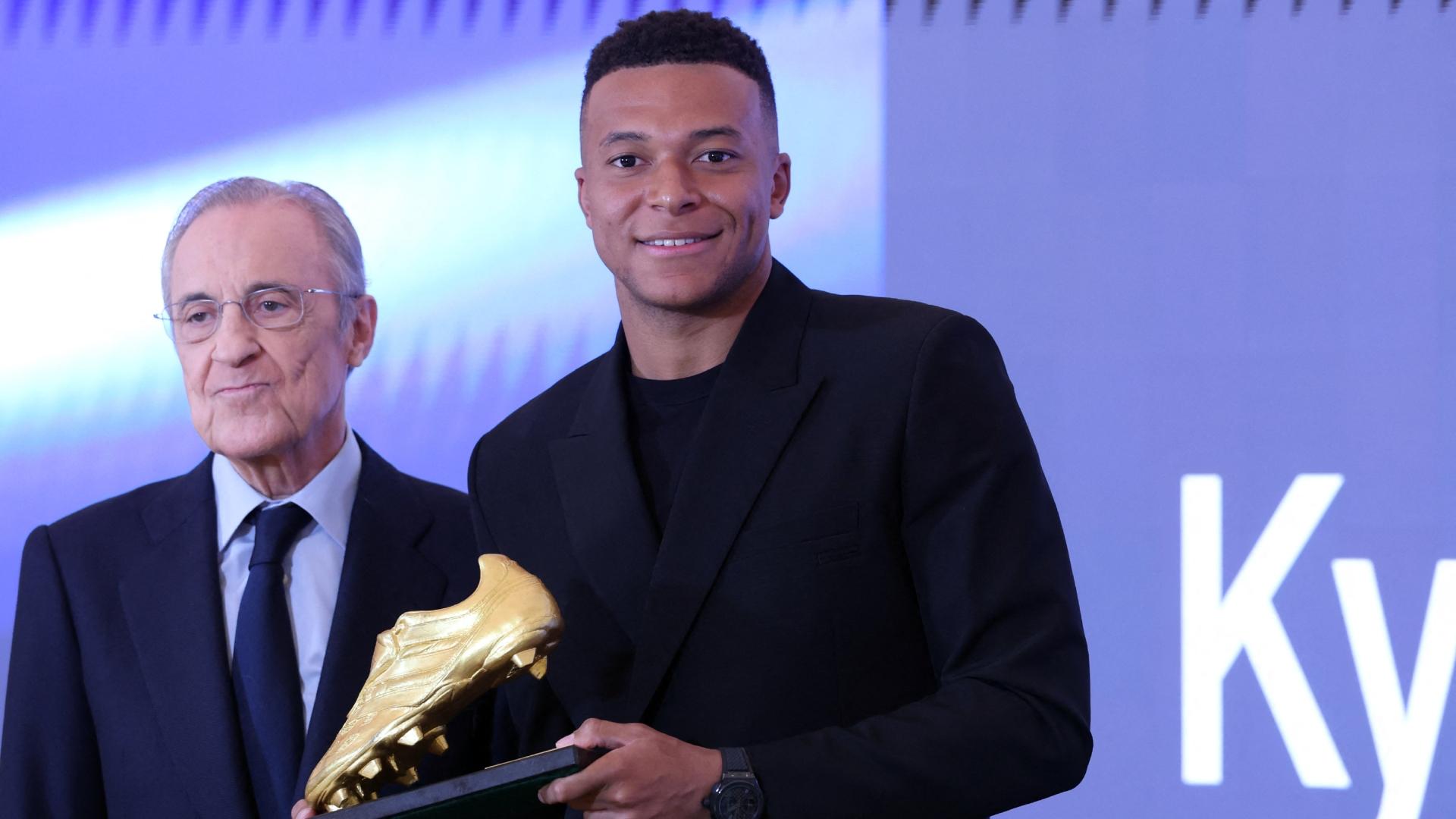 Kylian Mbappé receives European Golden Boot for 2024-2025 season